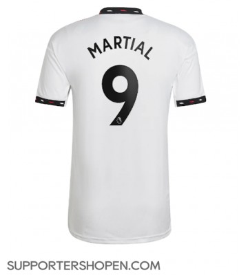 Manchester United Anthony Martial #9 Borta Matchtröja 2022-23 Kortärmad
